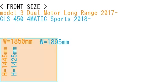 #model 3 Dual Motor Long Range 2017- + CLS 450 4MATIC Sports 2018-